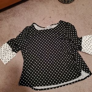 Bogo sale!!**polka dot top